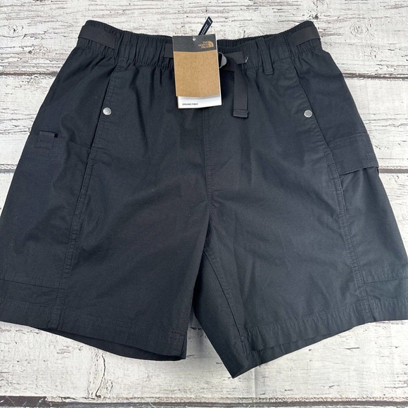 The North‎ Face Men's Ripstop Cargo Shorts size Small Regular $75 TNF Black New - Picture 1 of 9